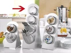 1 X Behältersystem Rack Mit Edelstahl-StandFuß -Esmeyer Küchenaccessoires Günstiges Geschäft 1e5ece65 8802 44b3 9c3c 3f1c8a56da32