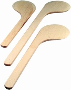 1 X SCHNEIDER Massenrührspatel Aus Buchenholz 350 Mm