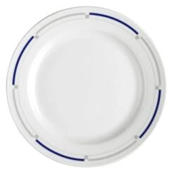 6 X Seltmann Teller Flach 25 Cm Fahne, Form: Imperial, Dekor: 21101 Nova