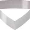 1 X SCHNEIDER Dessert-/Tortenring "Dreieck" Gewölbt 180 Mm 180 X 50 Mm