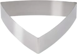 1 X SCHNEIDER Dessert-/Tortenring "Dreieck" Gewölbt 180 Mm 180 X 50 Mm
