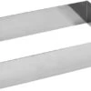 1 X SCHNEIDER Tortenring "Rechteck", 14 X 24x 4 Cm 140 X 240 X 40 Mm
