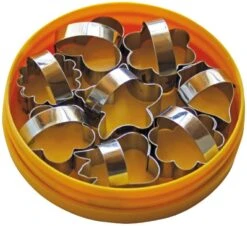 1 X SCHNEIDER Dekor-Ausstecher Im Satz "Blumen" 8 Stk.