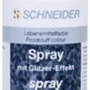 1 X SCHNEIDER Lebensmittel-Farbspray Silber 100 Ml