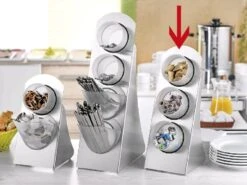 1 X Behältersystem Rack Mit Edelstahl-StandFuß -Esmeyer Küchenaccessoires Günstiges Geschäft 651fea12 fb31 40a0 8630 0006e3f52e90