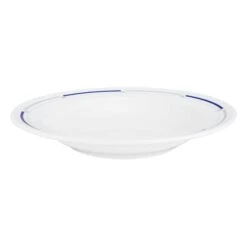 6 X Seltmann Teller Tief 23 Cm Fahne, Form: Imperial, Dekor: 21101 Nova