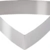 1 X SCHNEIDER Dessert-/Tortenring "Dreieck" Gewölbt 160 Mm 160 X 50 Mm