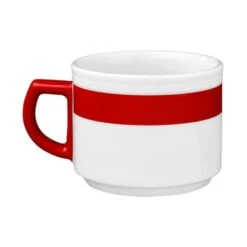 6 X Seltmann Obertasse 1 0,18 L, Form: Vitalis, Dekor: 34929 Dunkelrotes Band -Esmeyer Küchenaccessoires Günstiges Geschäft 76cb04b4 0b4e 4bdc a9a6 2bde0690e9e8