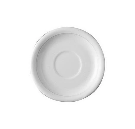 6 X Henkelbecher-Untertasse COMPACT, Uni Weiss, 5 6 X Henkelbecher-Untertasse COMPACT, Uni Weiss, – Bild 5