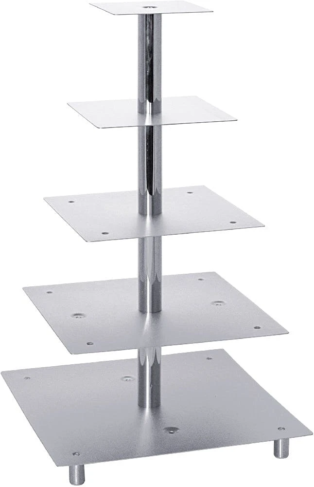 1 X SCHNEIDER Etagen-Tortenständer, 4-tlg Silber, Herzförmig 4- Teilig / -floors 4 1 X SCHNEIDER Etagen-Tortenständer, 4-tlg Silber, Herzförmig 4- Teilig / -floors – Bild 4