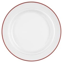6 X Seltmann Teller Flach 20 Cm, Form: Vitalis, Dekor: 11484 Rote Linie -Esmeyer Küchenaccessoires Günstiges Geschäft 9d370d30 35be 4c61 b92f c51eef048280