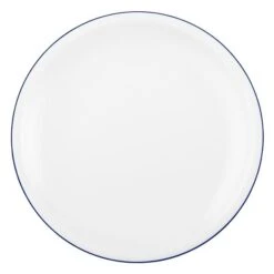 6 X Seltmann Frühstücksteller 20 Cm Fahne, Form: Compact, Dekor: 10795 Blaurand