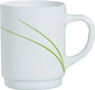 6 X Henkelbecher 25 Cl, Stapelbar Toronto Eden Arcopal