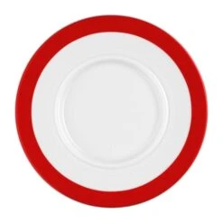 6 X Seltmann Untertasse 1 15,5 Cm, Form: Vitalis, Dekor: 34440 Rot-grau -Esmeyer Küchenaccessoires Günstiges Geschäft a3ea6017 b8e4 4476 bf45 323f91133a4a 2