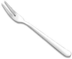 10x Aufschnittgabel TINA, Edelstahl 18/0, Poliert, Länge: 16,7 Cm.