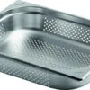 1 X SARO Gastronormbehälter Edelstahl Perforiert 1/2 GN 65 Mm Tief