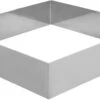 1 X SCHNEIDER Tortenring "Quadrat", 20 X 20 X 5 Cm 200 X 200 X 50 Mm