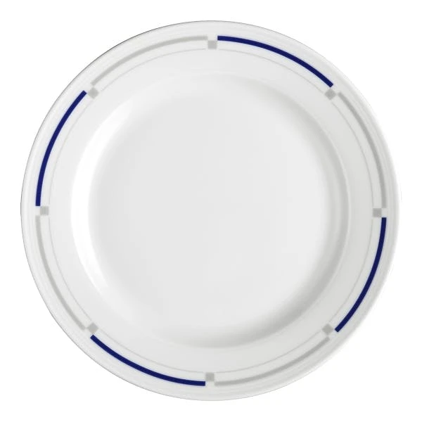 6 X Seltmann Teller Flach 27 Cm Fahne, Form: Imperial, Dekor: 21101 Nova 5 6 X Seltmann Teller Flach 27 Cm Fahne, Form: Imperial, Dekor: 21101 Nova – Bild 5