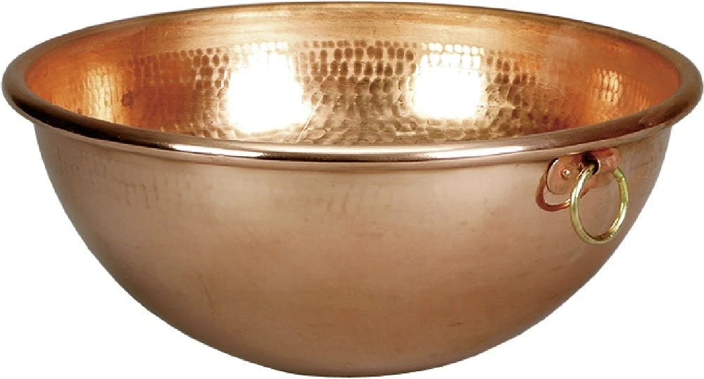 1 X SCHNEIDER Kupfer-Eiweißschüsseln Mit Aufhängeringen 300 Mm 1 1 X SCHNEIDER Kupfer-Eiweißschüsseln Mit Aufhängeringen 300 Mm