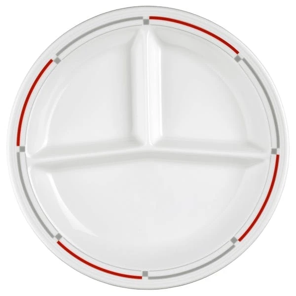 2 X Seltmann V219 IM_Platte Rund 3 Tlg. 25,5 Cm, Form: Vitalis, Dekor: 34281 Grün-grau 4 2 X Seltmann V219 IM_Platte Rund 3 Tlg. 25,5 Cm, Form: Vitalis, Dekor: 34281 Grün-grau – Bild 4