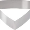 1 X SCHNEIDER Dessert-/Tortenring "Dreieck" Gewölbt, 200 Mm 200 X 50 Mm